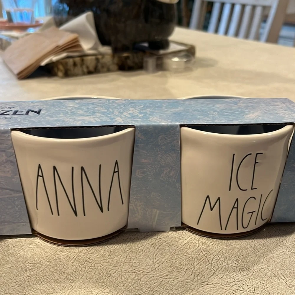 Rae  dunn x Disney frozen set of four ramekins brand new